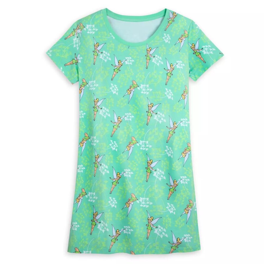Disney Tinker Bell Nightshirt Nightgown size Large, relaxed fit